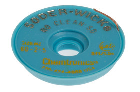 Taśma rozlutuwująca, No Clean, dł. 1.5m, szer. 1.5mm, Chemtronics