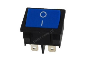 PRZEŁĄCZNIK KOŁYSKOWY ON-ON NIEBIESKI