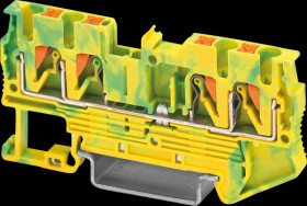 3209594 PE terminal block, PT 2.5-Quattro green