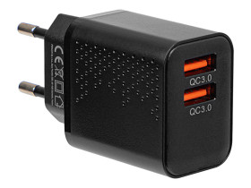 Ładowarka siec. BLOW QC3.0 18W 2xUSB