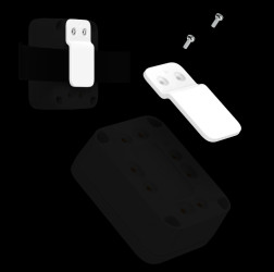 RAKwireless Belt Clip Mount (Mark E) Biały - mocowanie