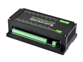 Waveshare 16-Ch Ethernet Relay Module, Modbus RTU / Modbus TCP Protocol, Ethernet Port Communication, Supports PoE Power Supply,