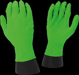 512.0462OP COMPETITION nitrile gloves, M, box 10x50 pack, green