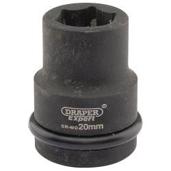 Draper Expert 05001 Expert 20mm 3/4&quot; Square Drive Hi-Torq&#xAE; 6 Point Impact Socket