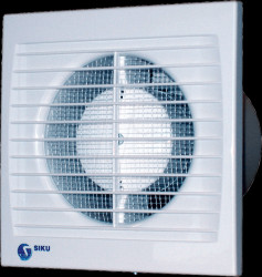 30217 Fan, plain bearings, slender, kit with timer