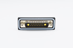 Złącze D-Sub lutowane 25-pinowe Męski Pionowy Montaż na płytce drukowanej raster 2.77mm