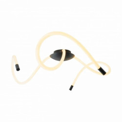 Lampa sufitowa nowoczesna BALBO czarno-biała, LED 42W 3000-6000K - 20008-3X1BK Zuma Line