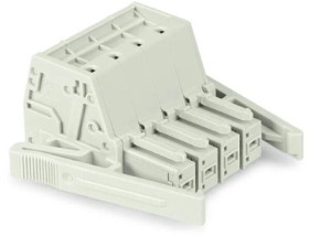 1-wire female connector, 3 pole, pitch 7.62 mm, light gray, 831-3103/037-9037