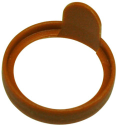Marker ring, brown for PX series plug, PXR-1-BROWN