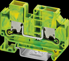 1329495 Protective conductor terminal XTV Push-X, 6 mm² - green-yellow