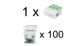 Szybkozłączka Instalacyjna 3X0.2-4.0 Mm2 Vde Ul 450V 32A Dgn 1 Sztuka 100...