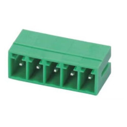 Listwa stykowa PCB 4-pinowe XY2500 Kąt prosty 1-rzędowe RS PRO Otwór przelotowy30 V W osłonie