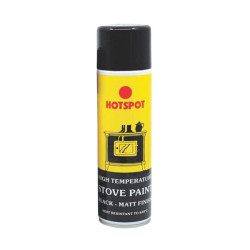 Hotspot HS200921 Spray Stove Paint Matt Black 250ml