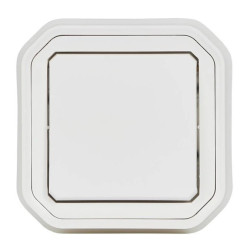 NOWE PLEXO 55 Łącznik schodowy komplet podtynkowy z pazurkami 10 AX - 250V AC biały 069852L