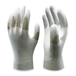 Rękawice robocze rozmiar: Duże materiał: Akryl, Nylonowa wyściółka zastosowanie: Anti-Static