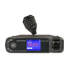 ZASTONE D9000APP 50W Radio samochodowe Walkie Talkie Dual Band VHF UHF Bezprzewodowy mikrofon System sterowania APP Pozycjonowan