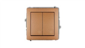 Mechanizm Łącznika Podwójnego Krzyżowego Złoty Metalik 8Dwp-66