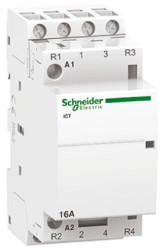 Stycznik 24 V AC Schneider Electric styki: 4 16 A 4NO Śruba A9C22114