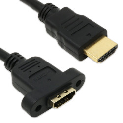 Panel-Mount HDMI Cable (30 cm)