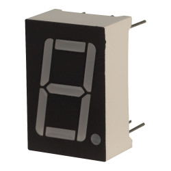 TruOpto OSL10561-LRA 14.2mm Red Seven Segment Display Cathode 100mcd