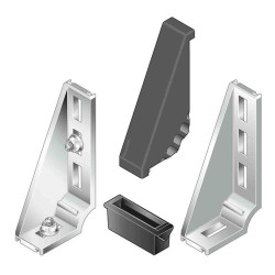 Część łącząca Nasadka ochronna kątowa Rozmiar rowka 8mm Bosch Rexroth Uchwyt złącza i łączenie Rozmiar gwintu S6