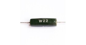 0R10 (0.1 Ohms) 7 Watts 200V 5% W22 series resistor - Welwyn