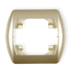 TREND Ramka pozioma pojedyncza złoty 6RH-1