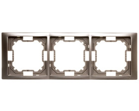 Simon Basic Neos Ramka potrójna satynowy BMRC3/29