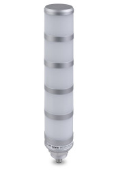 Wieża sygnalizacyjna Di-Soric 8 -elementowy akustyczny Brak LED Niebieski, Zielony, Pomarańczowy, Czerwony, Biały,