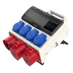 Tablica rozdzielcza PCE 9004012, 400V, 32A, IP44