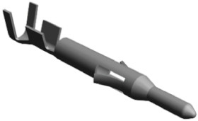 Zacisk zagniatany Męski TE Connectivity Mini-Universal MATE-N-LOK 26AWG 0.1mm² Obudowa miniaturowego złącza