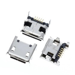 Gniazdo micro usb montażowe PCB SMD mod10