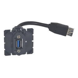 CELIANE Gniazdo USB z przewodem podłączeniowym 067372