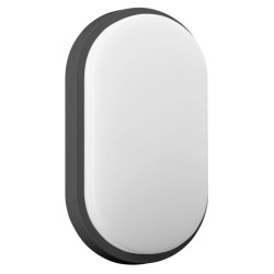 NEFRYT LED 15W, oprawa ogrodowa, 1100lm, IP54, 4000K, czarna,AD-OP-6147BLPM4