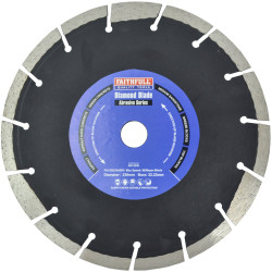 Faithfull SVA8023022 Abrasive Diamond Blade 230 x 22.23mm