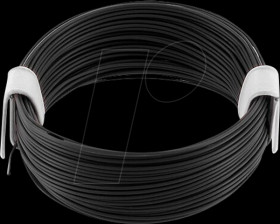 KL004SW10 Stranded Copper Wire 1x0.04qmm black