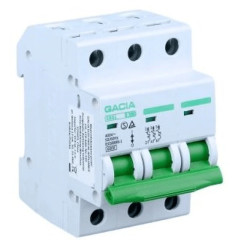 GACIA Wyłącznik nadprądowy SB6L B 3P 20A 6kA AC