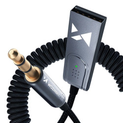 Adaptor - odbiornik Bluetooth audio - AUX Jack 3,5st. WOZINSKI / WTODB / 150656