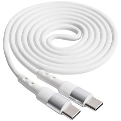 Akyga AK-USB-40 USB cable USB-C plug to plug White 1m