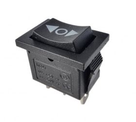 MRS103S 6A 250V ON-OFF-ON CZARNY