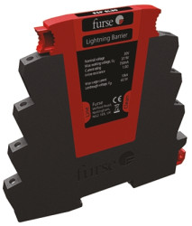 Element tłumiący przepięcia 36,7 V na szynę DIN WJ Furse Zabezpieczenie przeciwprzepięciowe skrętki 2.5kA