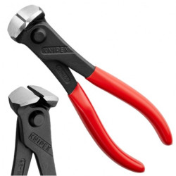 Szczypce czołowe tnące 160mm fosforanowane KNIPEX 68 01 160