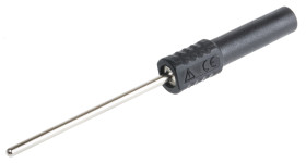 Gniazdo bananowe, rodzaj: Żeński, 20A, Czarny, 1000V