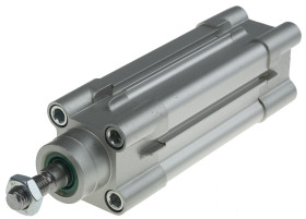 Siłownik pneumatyczny z tłoczyskiem skok: 50mm RS PRO Ø 32mm dwustronnego działania Action 171mm z amortyzacją