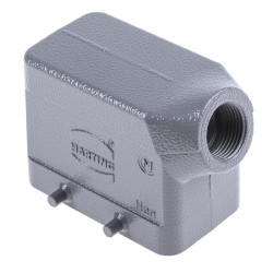 Osłona złączy dużej mocy HARTING rozmiar 10B Wpust boczny rozmiar gwintu M20