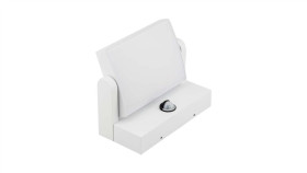 Oprawa Elewacyjna Led 17W 2520Lm 3000K Czujnik Regulowana Biały Kwadrat 2938