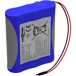 Ansmann 2447-3034-20 1S3P Battery Pack 3x18650 3.6V 10500mAh Li-ion