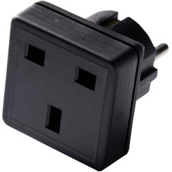 Martin Kaiser 146/sw Travel Adapter 1-Piece, Type F to G, Shutter, 1 pc(s)