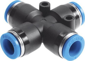 Złączka pneumatyczna Wciskane 12 mm Wciskane 12 mm Festo Adapter krzyżakowy do rur