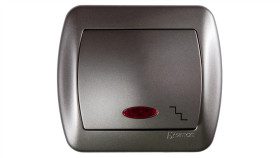 Simon Akord Łącznik Schodowy Z Podświetleniem Satyna Metalizowana Aw6l/29